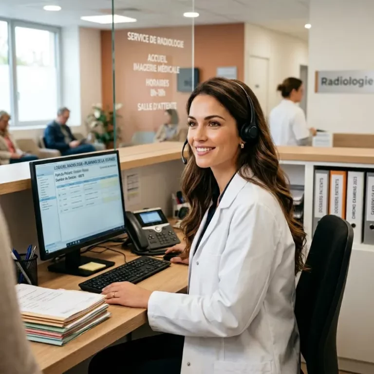 secrétariat IA radiologie